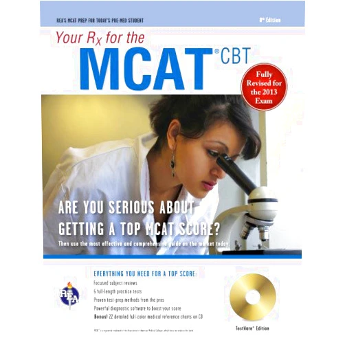 By Susan Van Arnum PhD (Author) MCAT (Medical College Admission Test) with CD: Your Rx for the (MCAT Test Preparation)