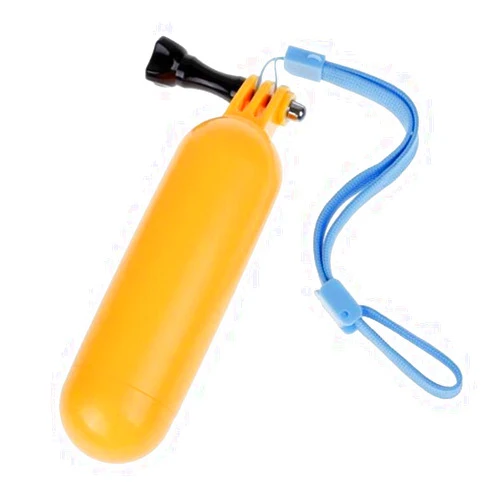 Walway Floating Hand Grip Floaty Handheld Monopod for GoPro Hero 6/5/ 5 Session/ 4 Session/ 4/3+/ 3/2/1, SJ4000/SJ5000, with Long Handle Screw and Wrist Strap
