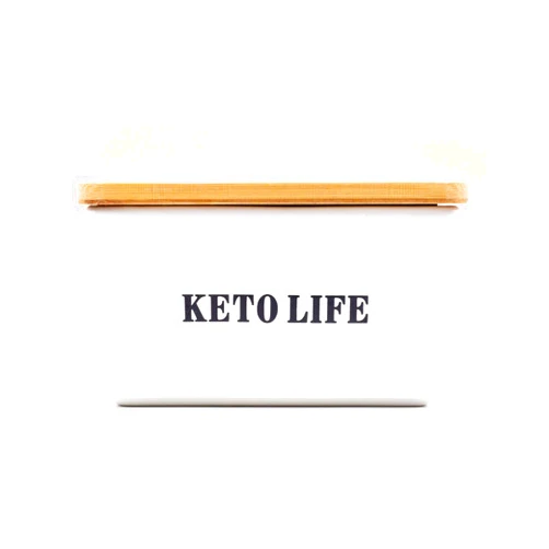 Pash Vista Porcelain Butter Dish - KETO LIFE - Secure Airtight Bamboo Lid with Seal Ring - Stylish Large Porcelain Butter Dish - Quality and Value