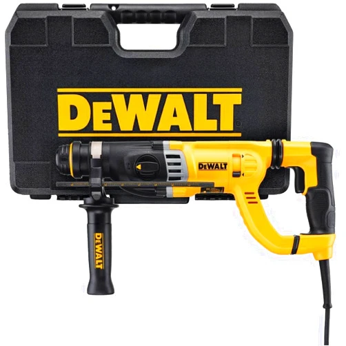DEWALT SDS Rotary Hammer Drill, Vibration Control Shocks, Corded (D25263K)