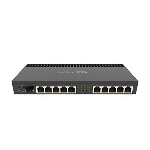 MikroTik RB4011 Ethernet 10-Port Gigabit Router (RB4011iGS+RM)
