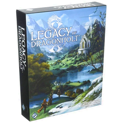 Fantasy Flight Games Legacy of Dragonholt Roleplaying Game | Narrative Adventure Game | Cooperative Fantasy Game for Adults and Teens | Ages 14+ | 1-6 Players | Average Playtime 90 Minutes | Made by Fantasy Flight Games