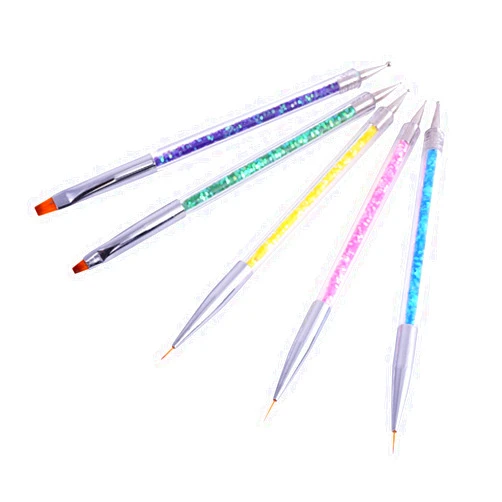 FOMIYES 5 Pcs manicure tool makeup nail tool nail nail arts art pen painted
