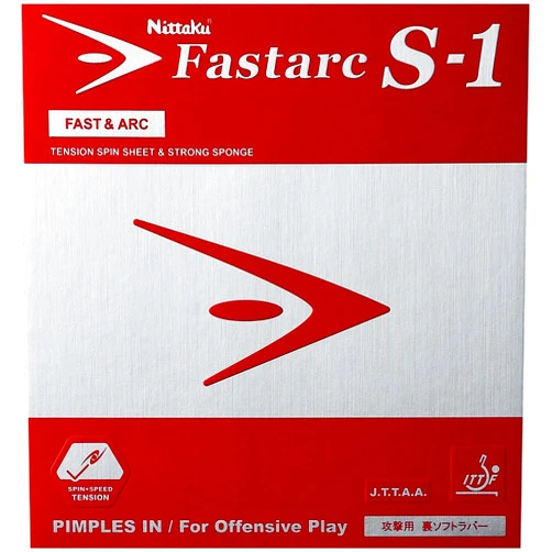 Nittaku Offensive Table Tennis Rubber Nittaku Fastarc S-1