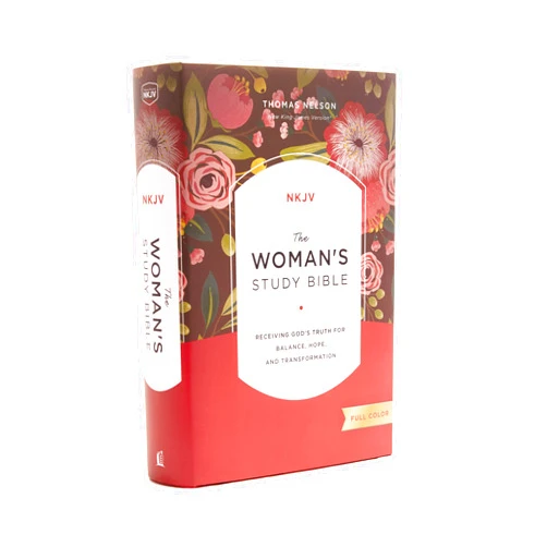 Thomas Nelson,Dorothy Kelley Patterson,Rhonda Kelley NKJV, The Woman's Study Bible, Hardcover, Red Letter, Full-Color Edition: Receiving God's Truth for Balance, Hope, and Transformation