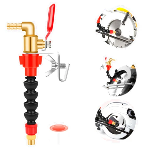 Amiarc Dust Remover Water Spray, Misting System Water Sprayer for Cutting Machine Angle Grinder Sprinkler Nozzle for Marble Machine Tile