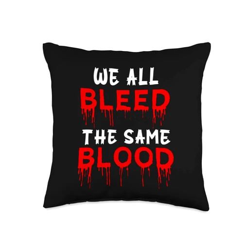 African American Graphic Images for History Months BLM African American History Month Black Lives Matter Throw Pillow, 16x16, Multicolor