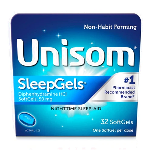 Unisom SleepGels Nighttime Sleep Aid - 32 Softgels