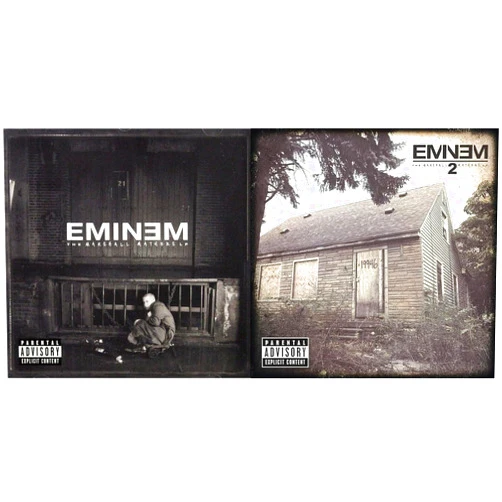 Eminem (Contributor) Format: Audio CD The Marshall Mathers Vol. 1 and Vol. 2 - Eminem Album Bundling