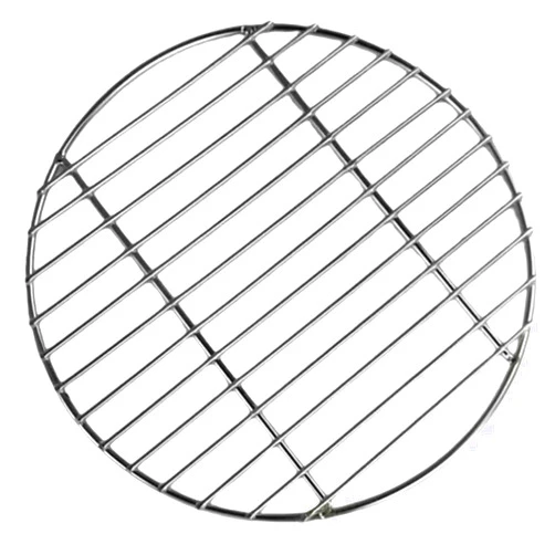 Hemoton Stainless Steel Barbecue Round BBQ Grill Net/Mesh/Rack/Grate/Steam Mesh Cooking Grate 22cm/8.6 Inch