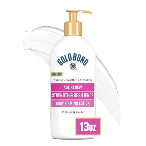 Gold Bond Age Renew Strength & Resilience Lotion, 13 oz., With Proteins & Lipids for Aging & Mature Skin