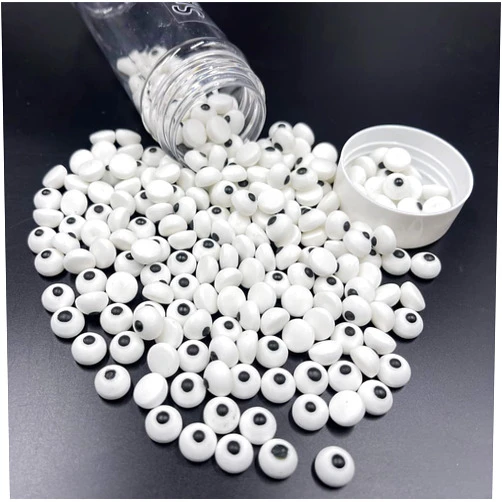 Kuting Christmas Candy Eyeballs Eyes Cake Cupcake Toppers 120g/ 4.2oz Cookie Decorations Edible Dessert Sprinkles for Christmas Cake Cupcakes Decoration