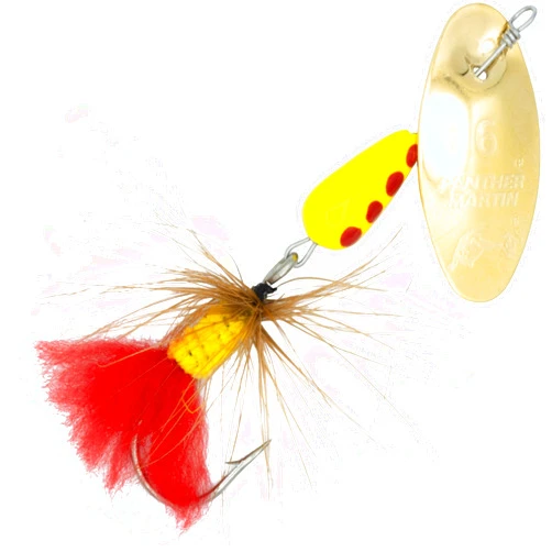 Panther Martin PMRFSH Single Hook Fly Teardrop Spinners Fishing Lure Catches Trout, Perch, Bluegill, Pumpkinseed, Sunfish, Blackfish and More.