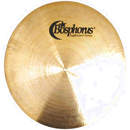 Bosphorus Cymbals T18FR 18-Inch Traditional Series Flat Ride Cymbal