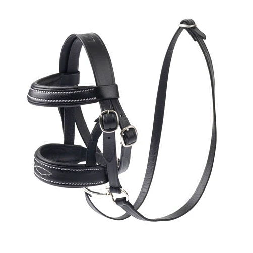 LeMieux Toy Pony Bridle - Black Leather - Suitable for Ages 8 Years +