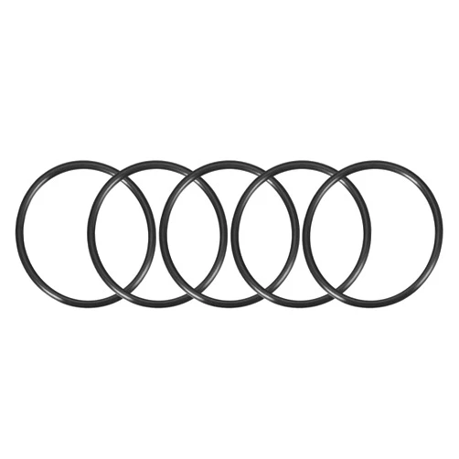 uxcell Nitrile Rubber O-Rings 65mm OD 57mm ID 4mm Width, Metric Sealing Gasket for Automotive Machine Plumbing, Pack of 5