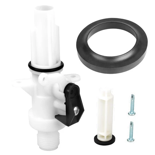 Ophjerg 13168 Upgraded RV Toilet Water Valve Kit Compatible with Thetford Aqua Magic IV Toilets, Toilet Valve Replace Magic IV RV Toilets High and Low Models, Rv Toilet Parts for Thetford with Flange Seal