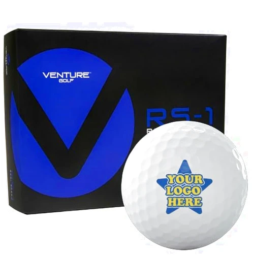 Golfballs.com Venture Golf RS-1 Custom Logo Golf Balls