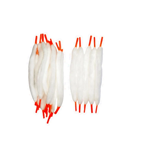 Qenvqei 60 PCS Cotton Bacon Cotton Shoelaces For DIY Project Faster Absorption Cotton Shoelaces Cotton Coil Cord Wick