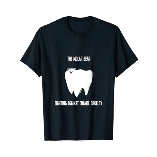 One Profession Designs Molar Bear T Shirt T-Shirt