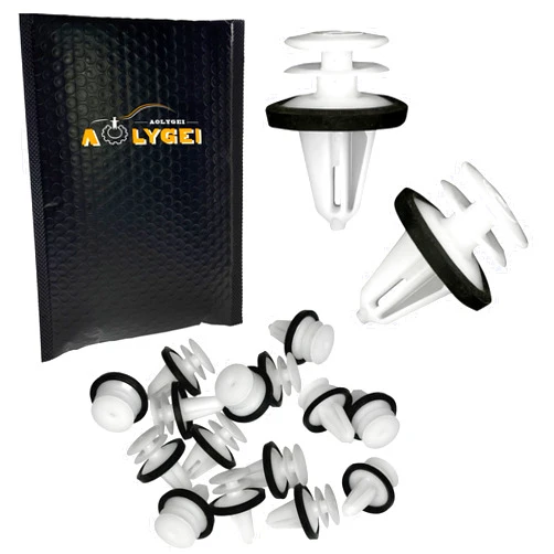 AOLYGEI E2 Door Panel Retainer Clips compatible with W711521-S300 Ford Edge Fiesta Lincoln MKS MKT MKX Tesla 30pcs