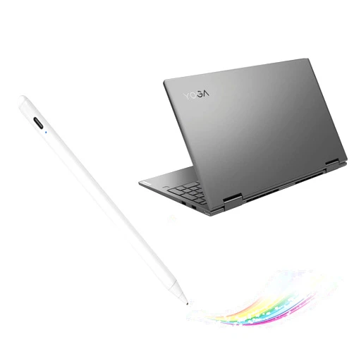 Bbata Stylus Pen for Lenovo Yoga C740/C940/ThinkPad, Active Digital Pencil Compatible with Lenovo Yoga C740/C940/ThinkPad Stylus Pen,Good for Sketching and Drawing Pens,White