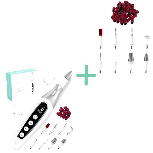 UTILYZE PediLux Pro + Replacement Drill Bits Bundle