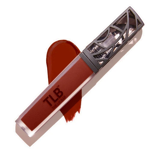 The Lip Bar - Nonstop Liquid Matte Lipstick, Savage (Chocolate Red-Brown) - High Pigment - One Swipe - Long Lasting - Jojoba Oil & Vitamin E - Vegan & Cruelty Free - Makeup & Cosmetics - .24 fl oz