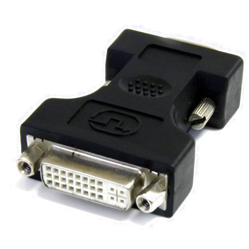 StarTech.com DVI-I to VGA Cable Adapter - Black - F / M - DVI I to VGA Adapter for Your VGA Monitor or Display (DVIVGAFMBK)