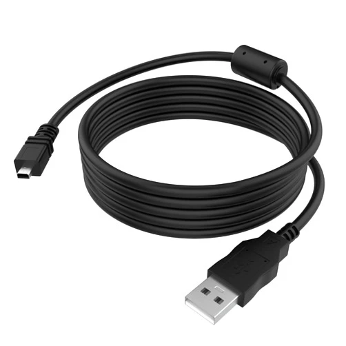 Toeasor Replacement Camera USB Cable Photo Transfer Cord Compatible with Panasonic Lumix Camera DMC-ZS25 DMC-TZ35 ZS40 ZS50 TS30 FZ70 FT20 FS20 FX77 FX65 FX78 TZ8 TZ15 FX80 FX9 FX90 TZ24 & More (3.3 Feet)
