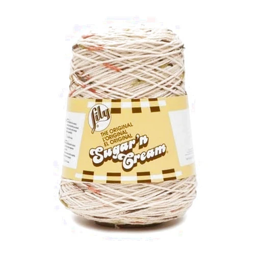 Lily Sugar'N Cream Cones Sonoma Yarn - 1 Pack of 400g/14oz - Cotton - 4 Medium - Knitting/Crochet