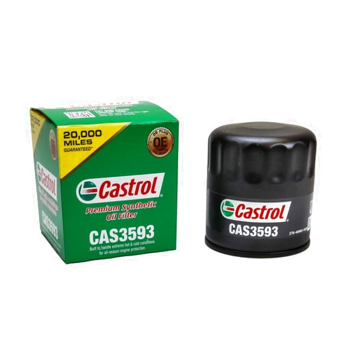 Castrol CAS3593 20,000 Mile Premium Synthetic Oil Filter