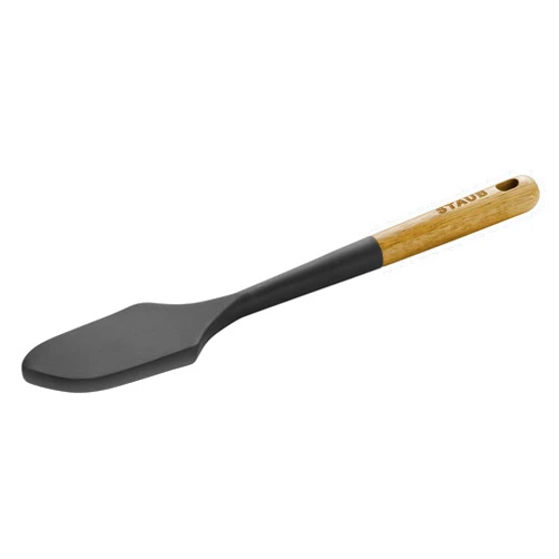 Staub Silicone with Wood Handle Cooking Utensil, Spatula
