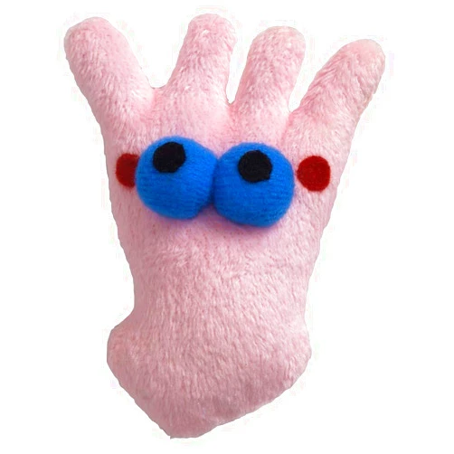 Doggles Cat Toy, Sushi Calamari Pink