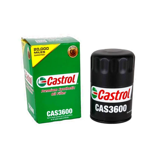 Castrol CAS3600 20,000 Mile Premium Synthetic Oil Filter