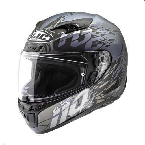 HJC i10 Pitfall Full Face Motorcycle Helmet with HJ-31 Pinlock Shield, DOT & SNELL Approved (MC5SF, Large)