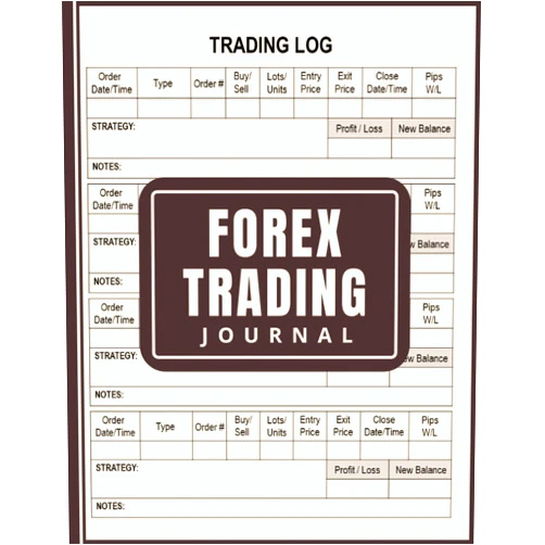 Gemey Publishing Books Forex Trading Journal: Trading Log & Trade Strategy Planner for Forex Traders to Record Trades and Trading Strategies | Record Up to 500 Trades