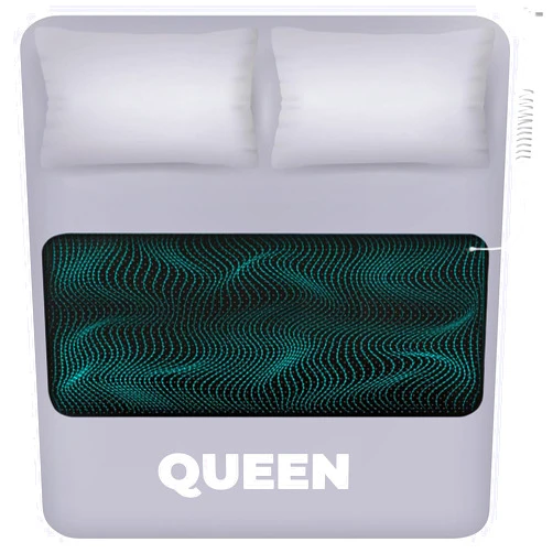 HomeLuvo Grounding Sleeping Mat for Bed - Queen Size Mattress Cover Pads Product Kit for Feet Sleep Rest Yoga Workout Pain Relief Balance Wellness - Earth Connected Grounded PMF Mat (Queen)