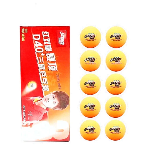 BestParts DHS 3-Star Table Tennis Ball ABS D40+,Table Tennis Ball of World Championship Official,ITTF Approved,10 Balls/Box,
