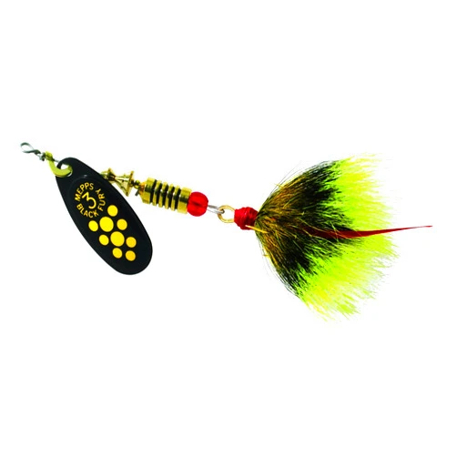 Mepp's SHELDONS Black Fury - drsd trbl, Yellow dot, 3, BF3T Y