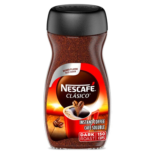 Nescafe Clasico NESCAFÉ CLÁSICO Instant Coffee, Dark Roast, 1 Jar (10.5 Oz)