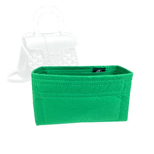 Zoomoni Premium Bag Organizer for Goyard Saigon Mini (Handmade/20 Color Options) [Purse Organiser, Liner, Insert, Shaper]
