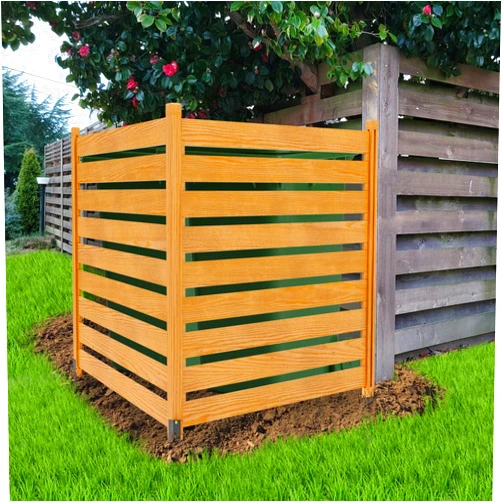 UrGROWA Air Conditioner Fence Outdoor Privacy Screens, 2 Panels 36