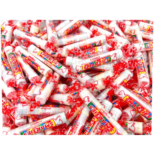 QUEEN JAX SMARTIES - 2 lbs bag - Smarties Candy Rolls - Original Flavors - Smarties Candy Bulk - Smarties Bulk - Individually Wrapped Candies