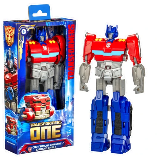 Transformers One Mega Changer Optimus Prime (Orion Pax) 11-Inch Robot Action Figure, Interactive Toys for Boys and Girls Ages 6 and Up
