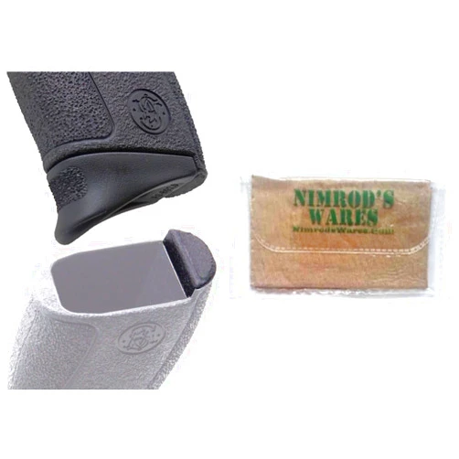 Nimrod's Wares Pearce Grip Extension + Frame Insert Compatible with S&W Bodyguard 2.0 10-Round Mag PG-BG20 PG-FIBG2 Bundle with Microfiber Cloth