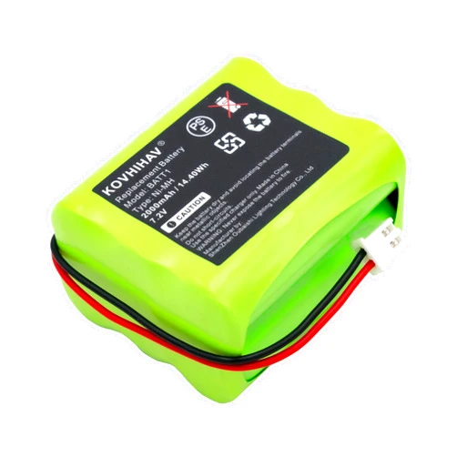 CS BATTERY Replacement Battery for 2GIG 228844 Go Control Panels, Compatible with Linear Corp, PERS-4200, Fits Part No 2GIG 6MR2000AAY4Z, 7.2V 2000mAh/14.40Wh Ni-MH