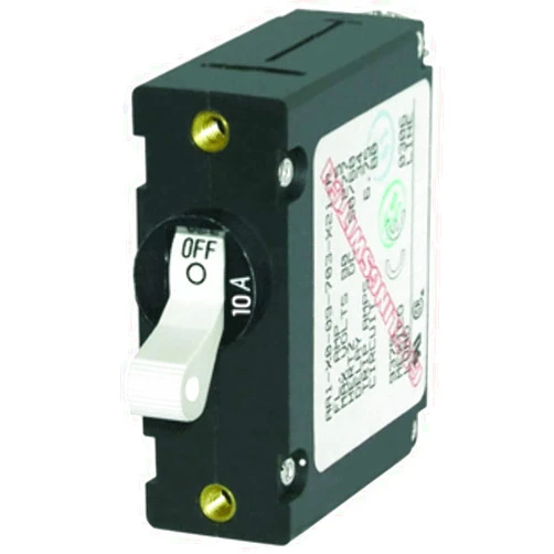 Blue Sea Systems A-Series Toggle Single Pole Circuit Breakers