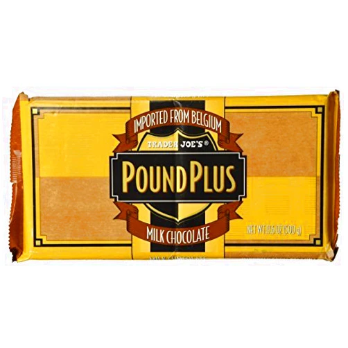 Trader Joe's Pound Plus Milk Chocolate 17.6 oz. - 3 pack