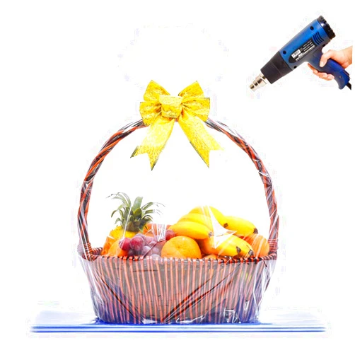 LazyMe Extra Large Jumbo Shrink Wrap Bags Cellophane Bags for Gift Baskets - 40x47 Inch Easter Basket Bags (5 pcs, XXXL)